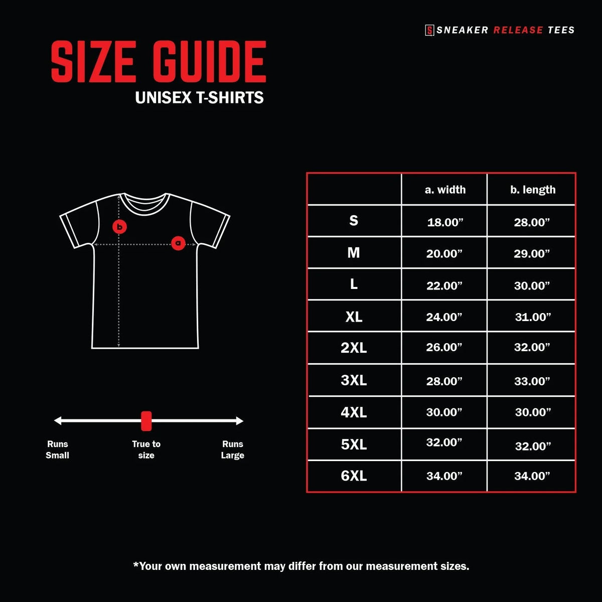 White 6X-Large Matching T-shirt O267
