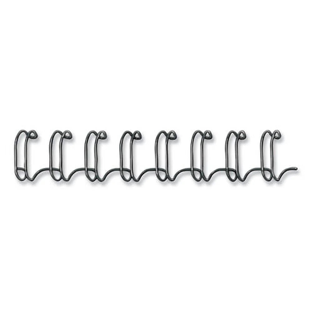 Black Wire Bindings, 1/4" Diameter, 35 Sheet Capacity, 25/pack F686