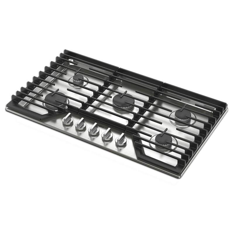 5 Burners Recessed Gas Cooktop in Stainless Steel N44221