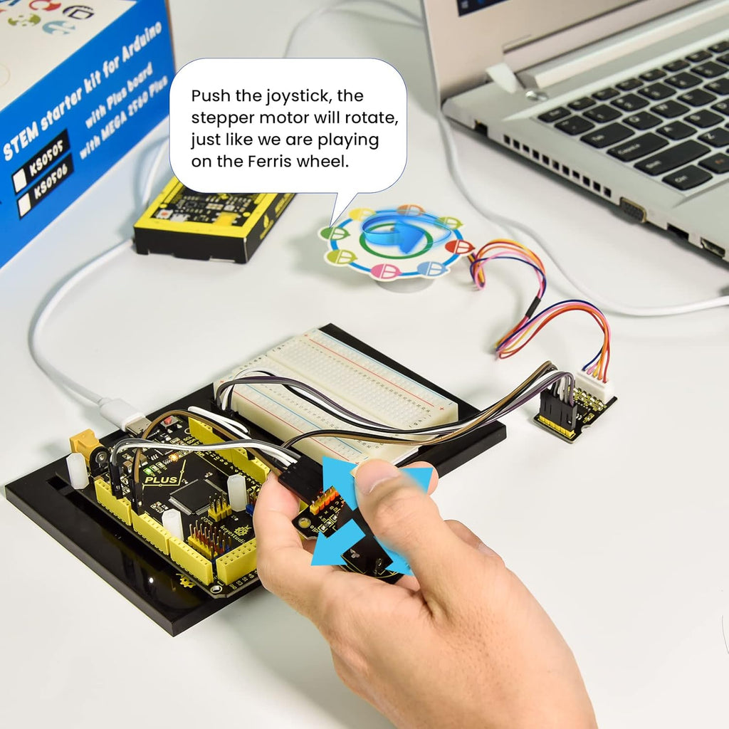 Starter Kit for Arduino MEGA Plus 2560 Board, Electronics Kit, Pack of 2 Y459326