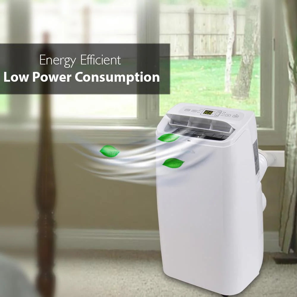 Portable Air Conditioner with Built-in Dehumidifier & Fan Modes, 12,000 BTU X73494