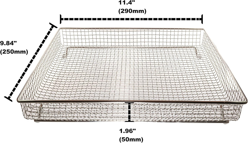 Stainless Steel Baking Tray Pan and Air Fryer Basket L931450