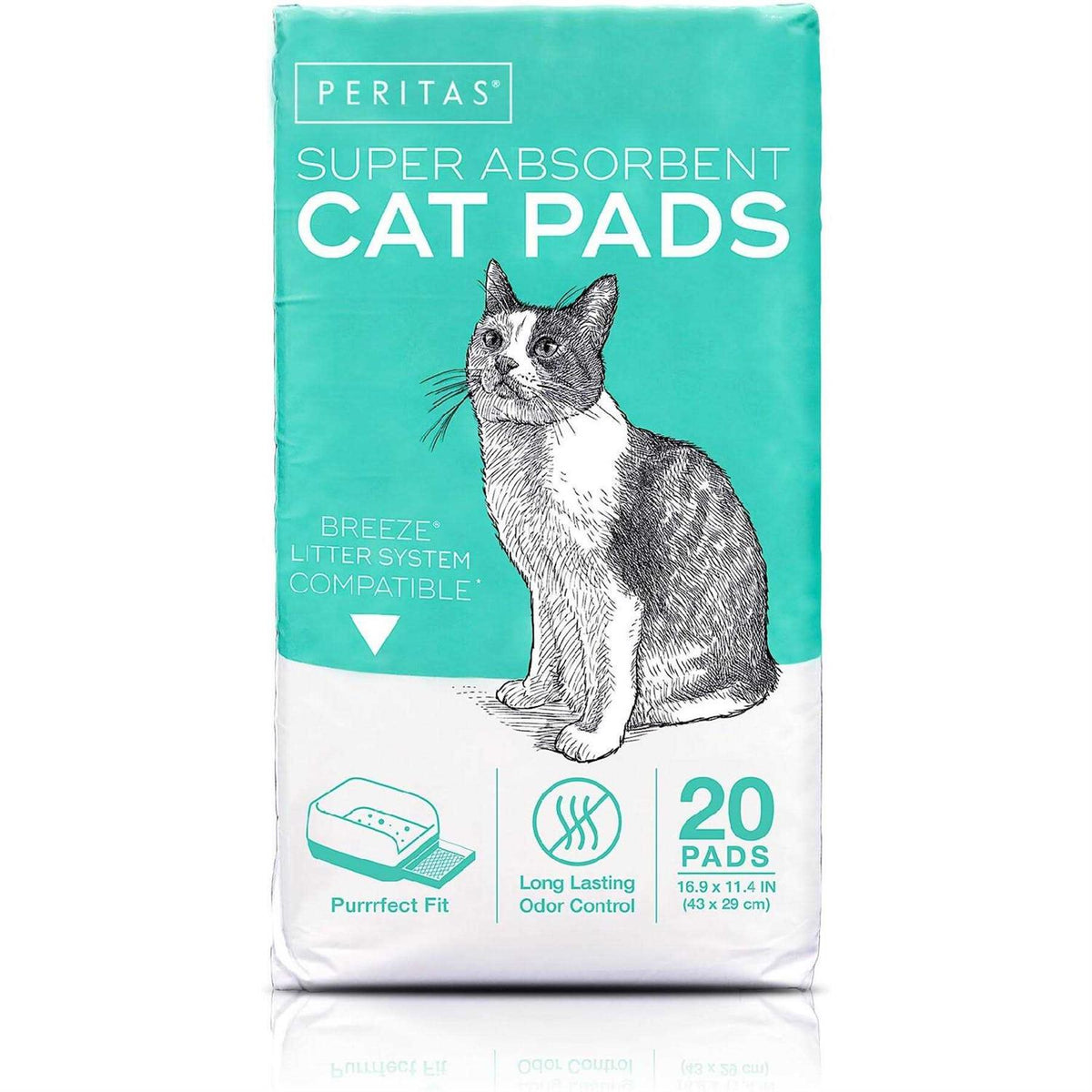 20ct Cat Litter Box Pads Q164
