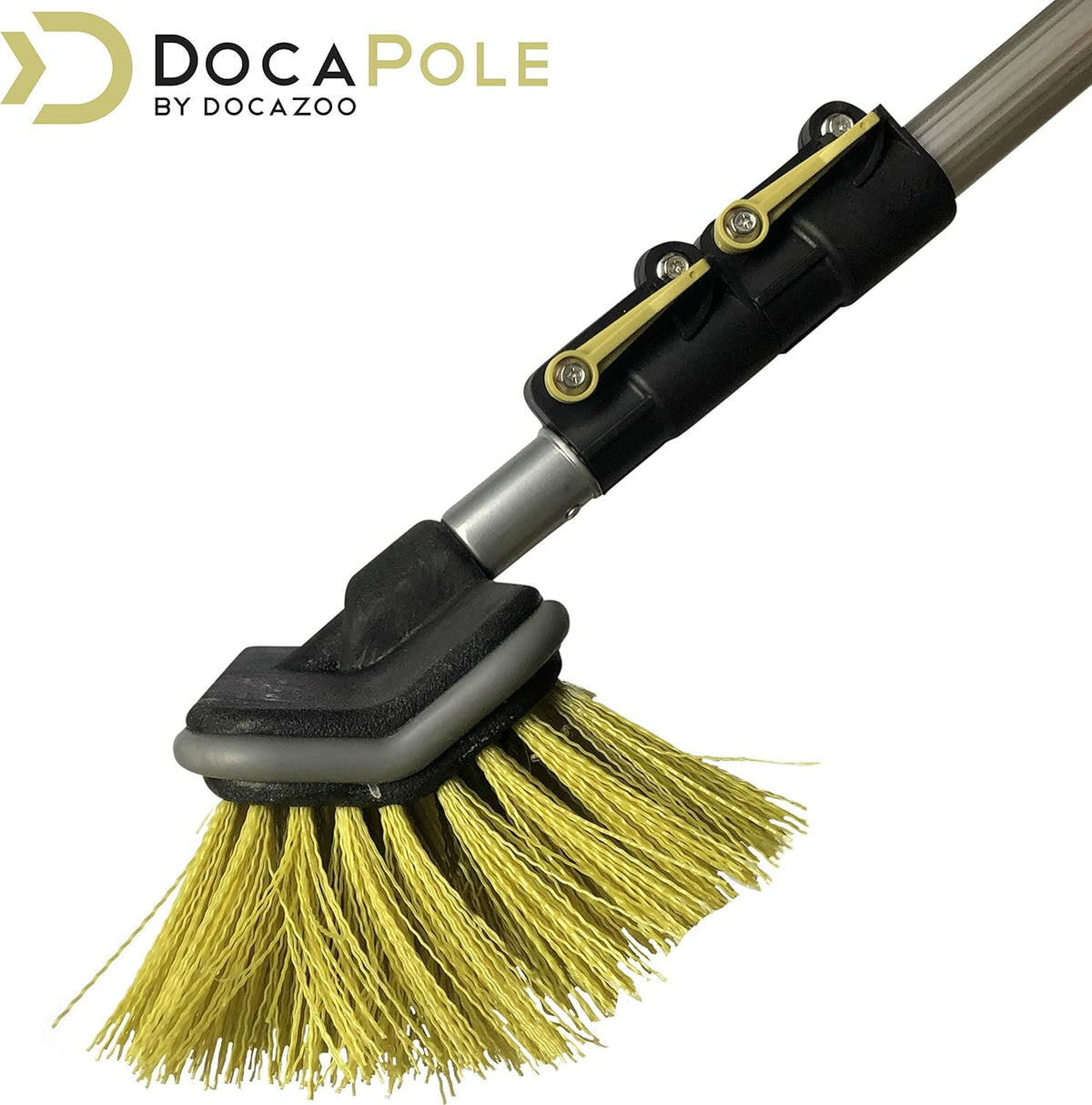 11 Inch Hard Bristle Deck Brush with Telescoping Pole X48812