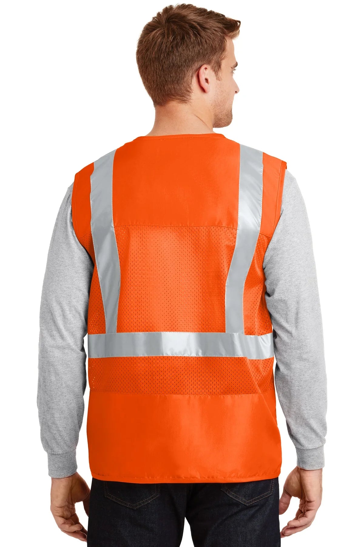 ANSI 107 Class 2 Mesh Back Safety Vest B6359