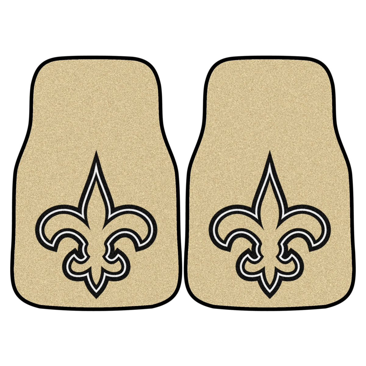 Set of 2 Carpet Car Mats Universal Size I806996