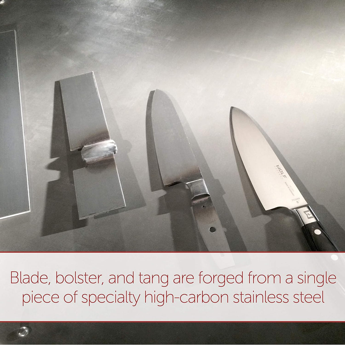 Forged High-Carbon Stainless Steel Knife Set D818