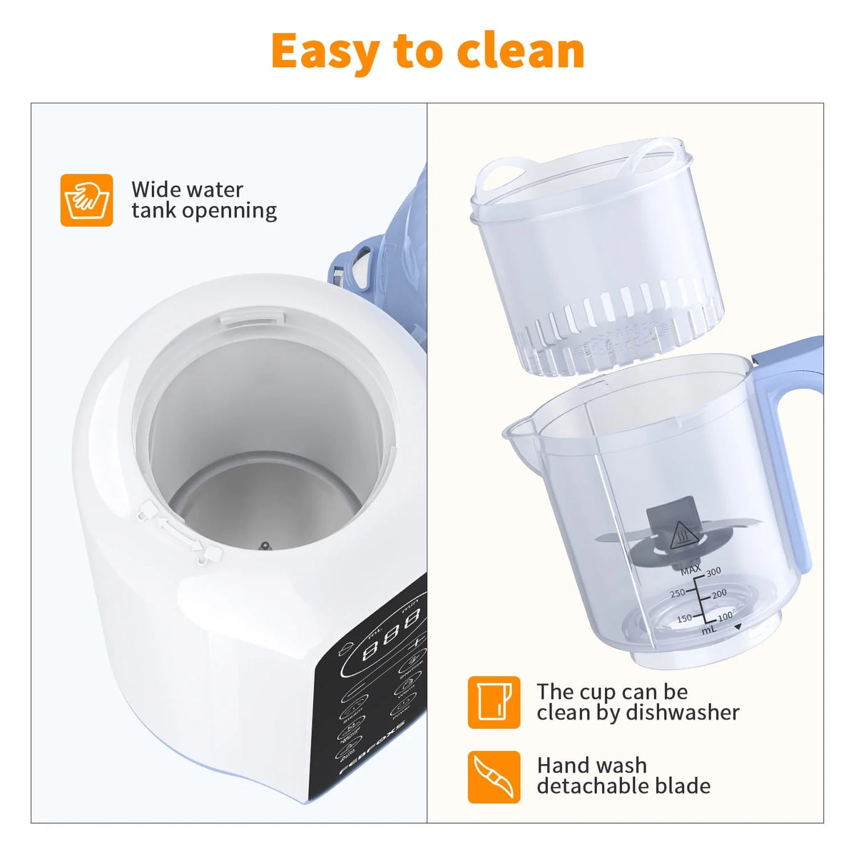 Blue Multi-Function Baby Food Maker D936103
