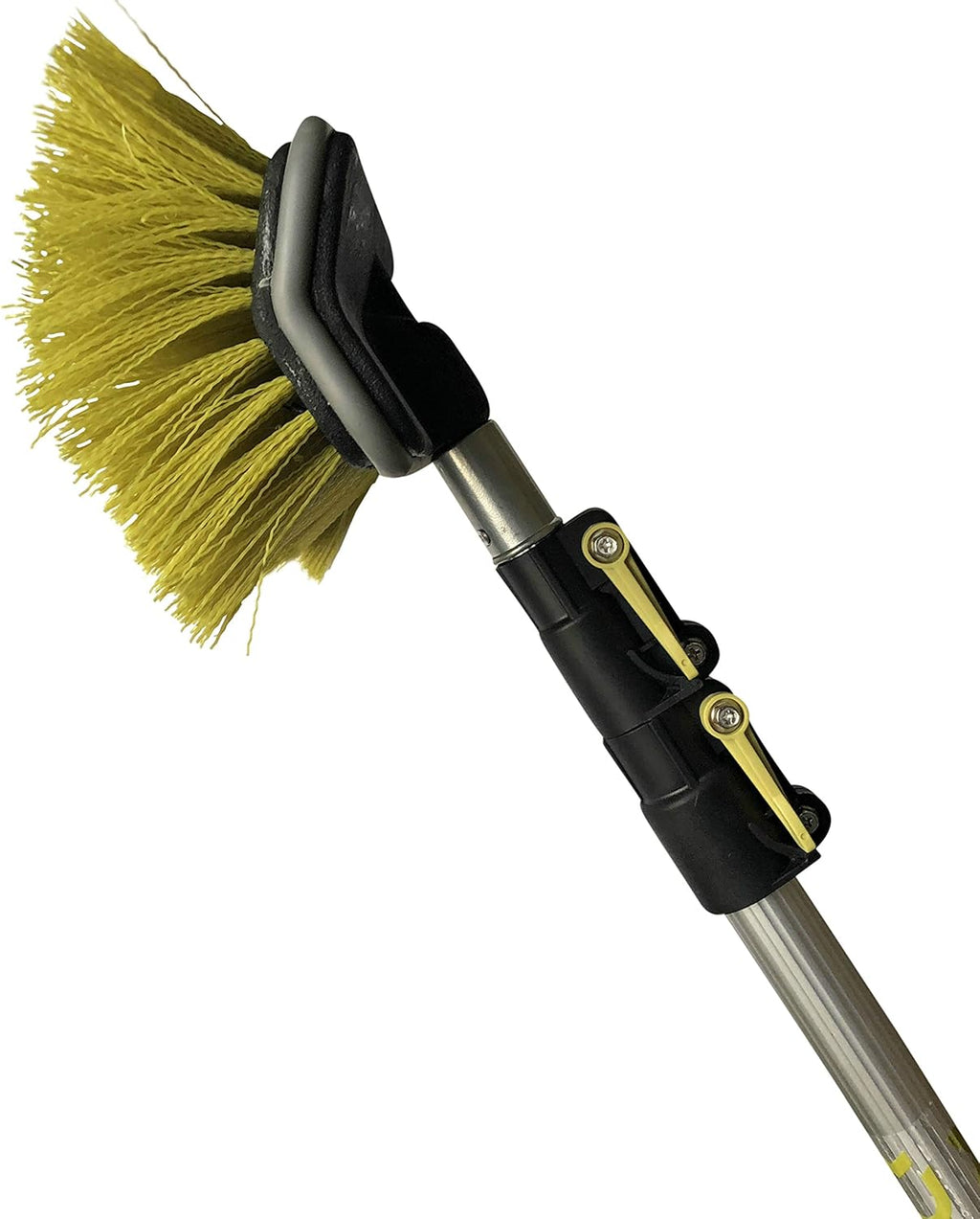 11 Inch Hard Bristle Deck Brush with Telescoping Pole X48812