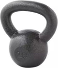 20 lb Cast Iron Kettlebell Gray I66499