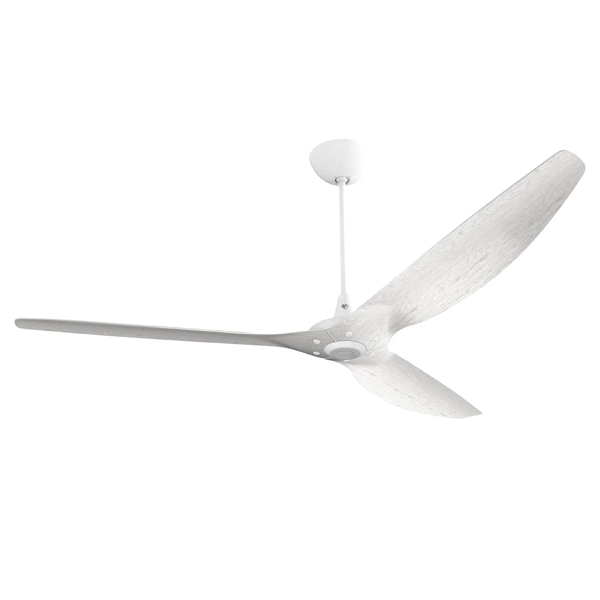 84 Ceiling Fan with Driftwood Blades and White Finish K1356