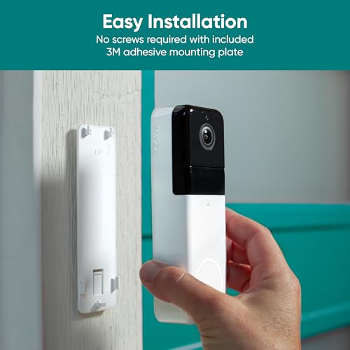 Wireless Video Doorbell Pro, 1440 HD Video, 2-Way Audio, Night Vision V672