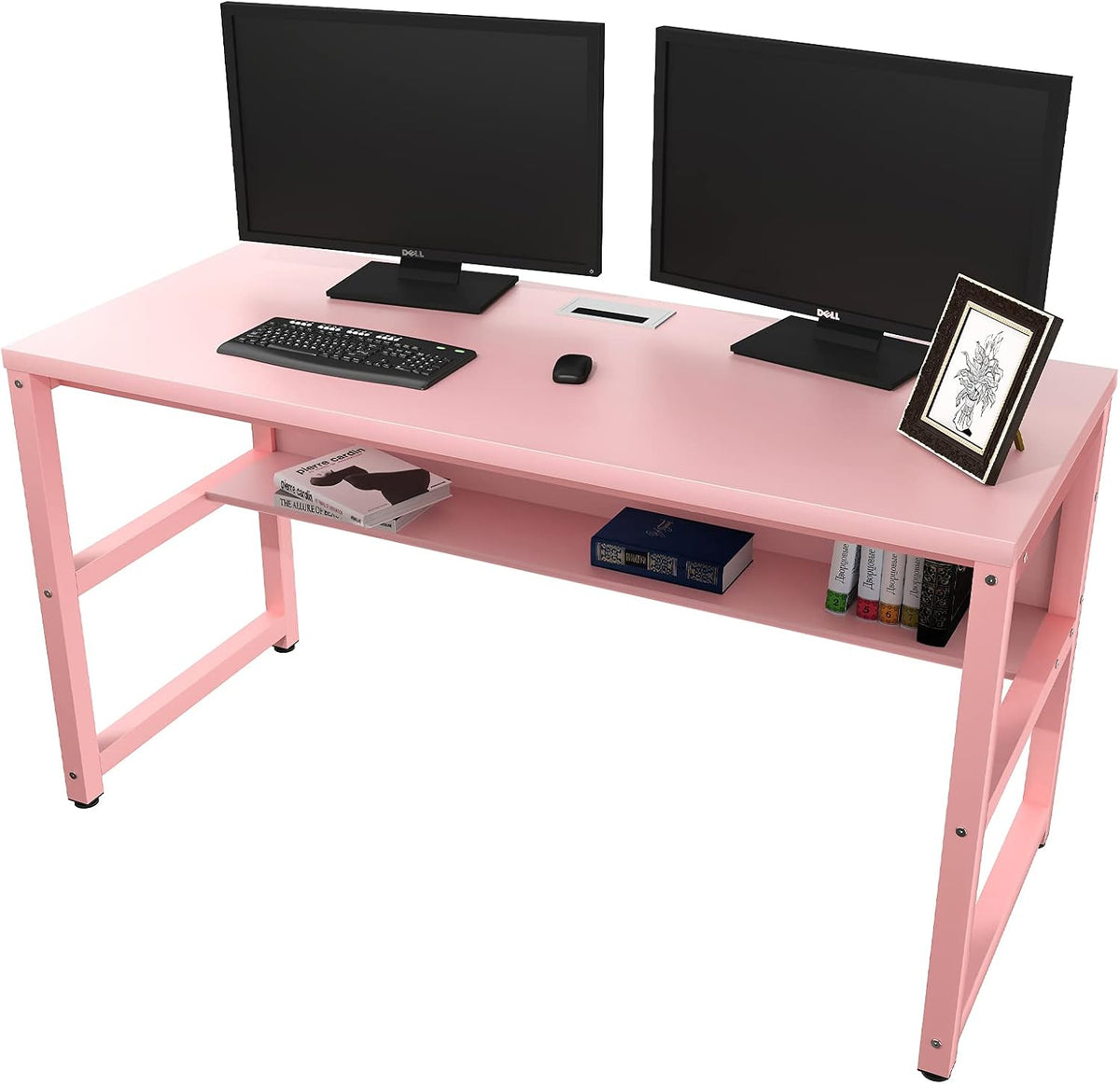 Computer Desk with Bookshelf F36896