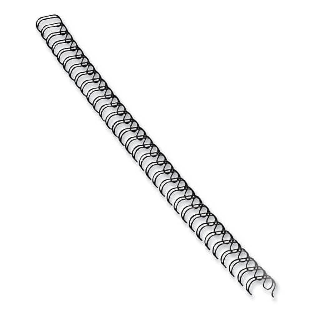Black Wire Bindings, 1/4" Diameter, 35 Sheet Capacity, 25/pack F686