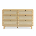 Wooden 6 Drawer Dresser T150