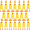 Yellow Rubber Chicken Dog Toys Z128817