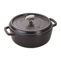 Cast Iron 6-qt Shallow Wide Round Cocotte T53957