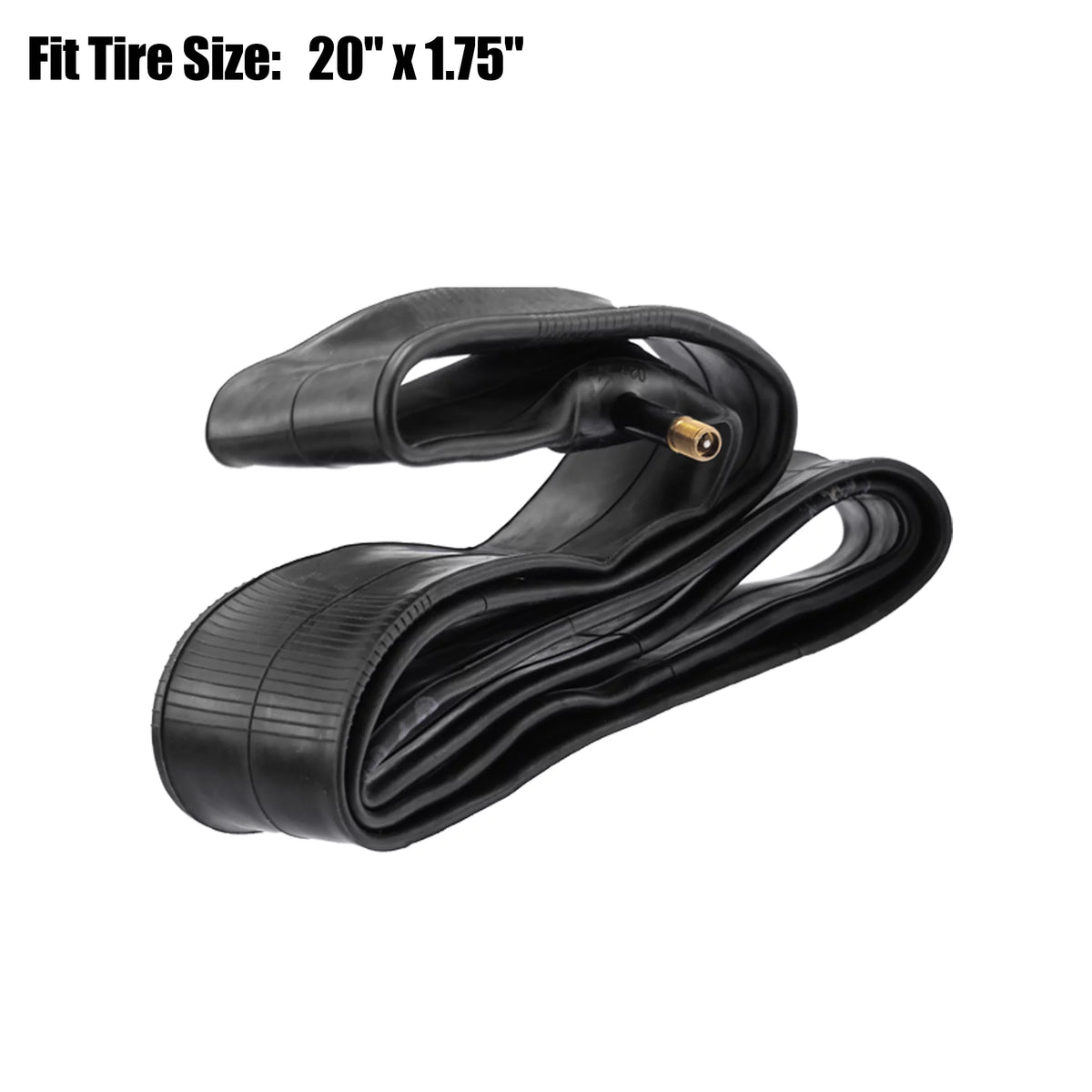 3 Pcs 20 inch Bike Inner Tube Rubber 31mm Long Straight Valve B42181