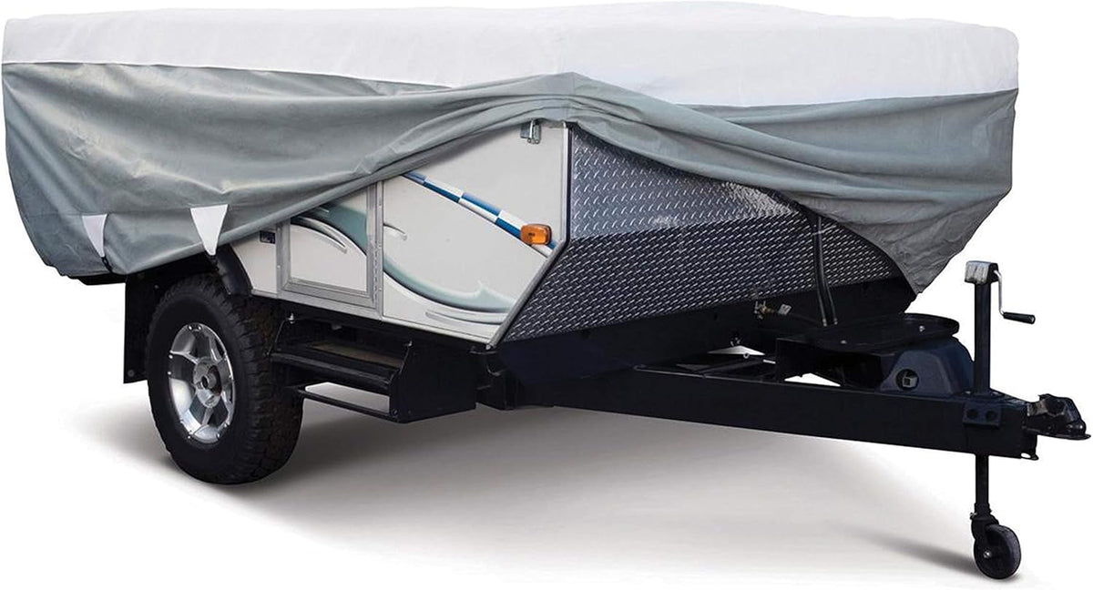 Pop-Up Camper Trailer Cover Fits 16' - 18' Trailers X27328