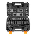 23 Piece SAE Metric Cr-V Alloy Steel Impact Socket Set with Storage Case R540