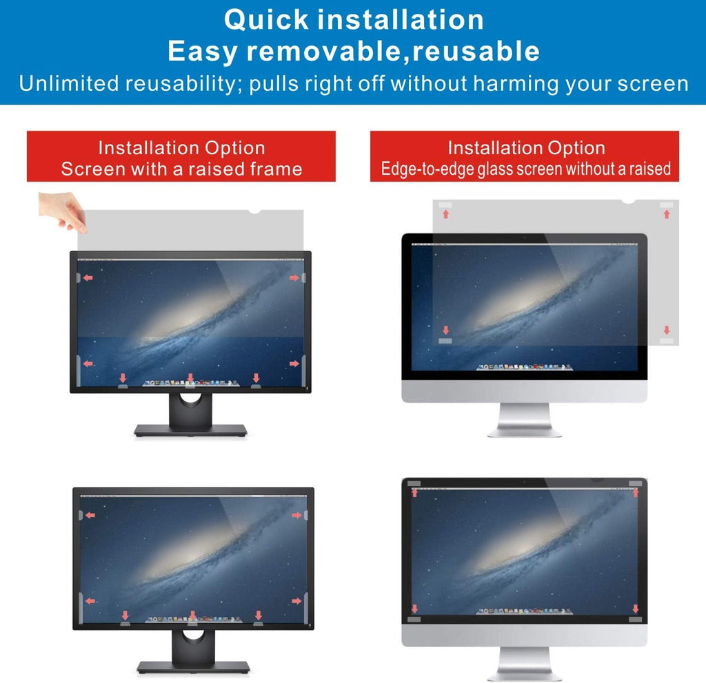 19.5-Inch Widescreen Privacy Screen Filter Pack of 2 W3758