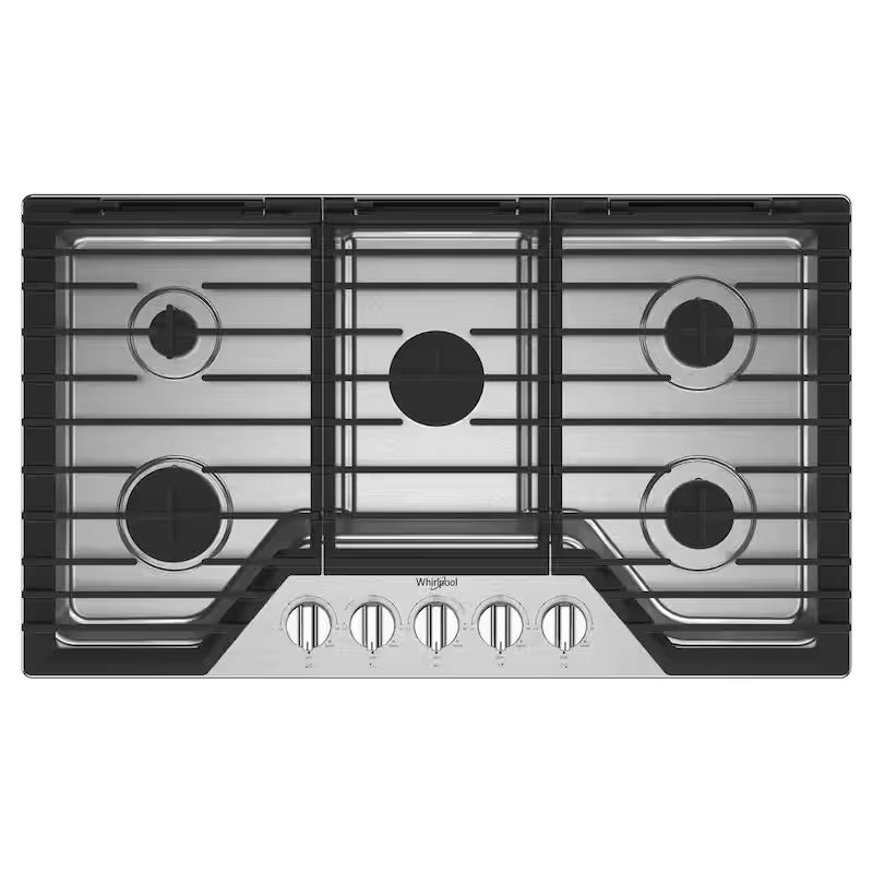 5 Burners Recessed Gas Cooktop in Stainless Steel N44221