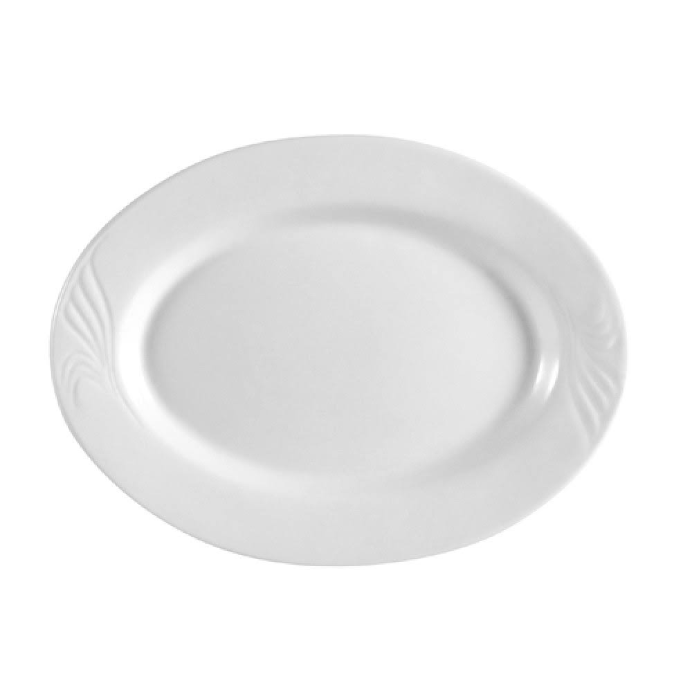 Embossed Oval Platter 9 1/4x22 x 7x22 U3296
