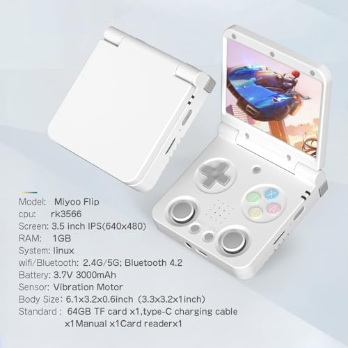 3.5'' IPS Screen Linux Handheld Gaming Console with HDMI Q34263