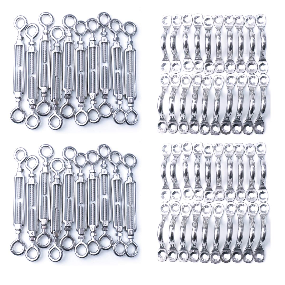 1/8 Cable Railing Kit with 400ft Stainless Steel Cable Wire S3812
