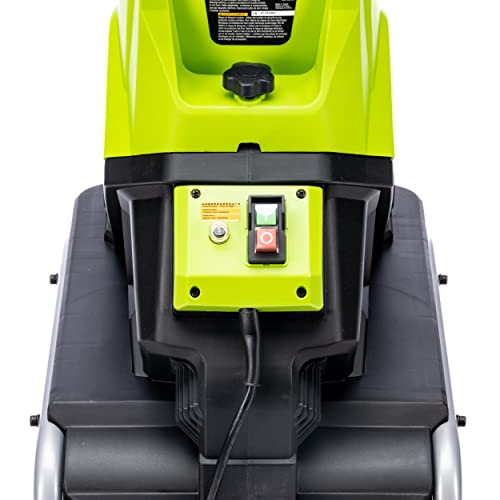 15-Amp Garden Corded Electric Chipper with Collection Bin Q474