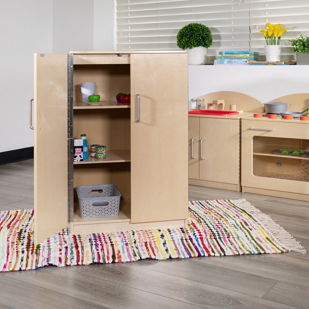 Children's Wooden Kitchen Refrigerator T9686