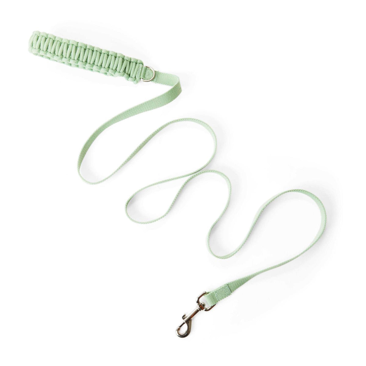 Green Macrame Dog Leash Y803