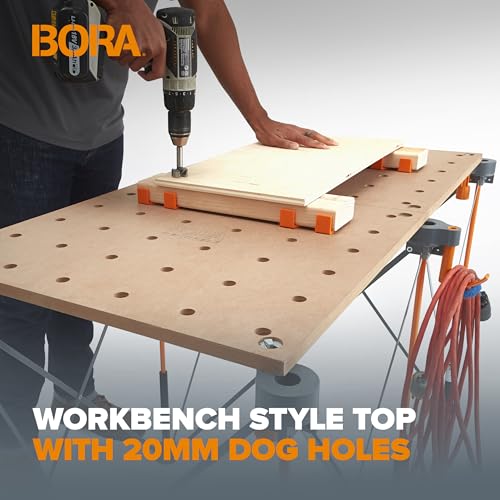 24" x 48" Workbench Table Top with Dog Holes L8429
