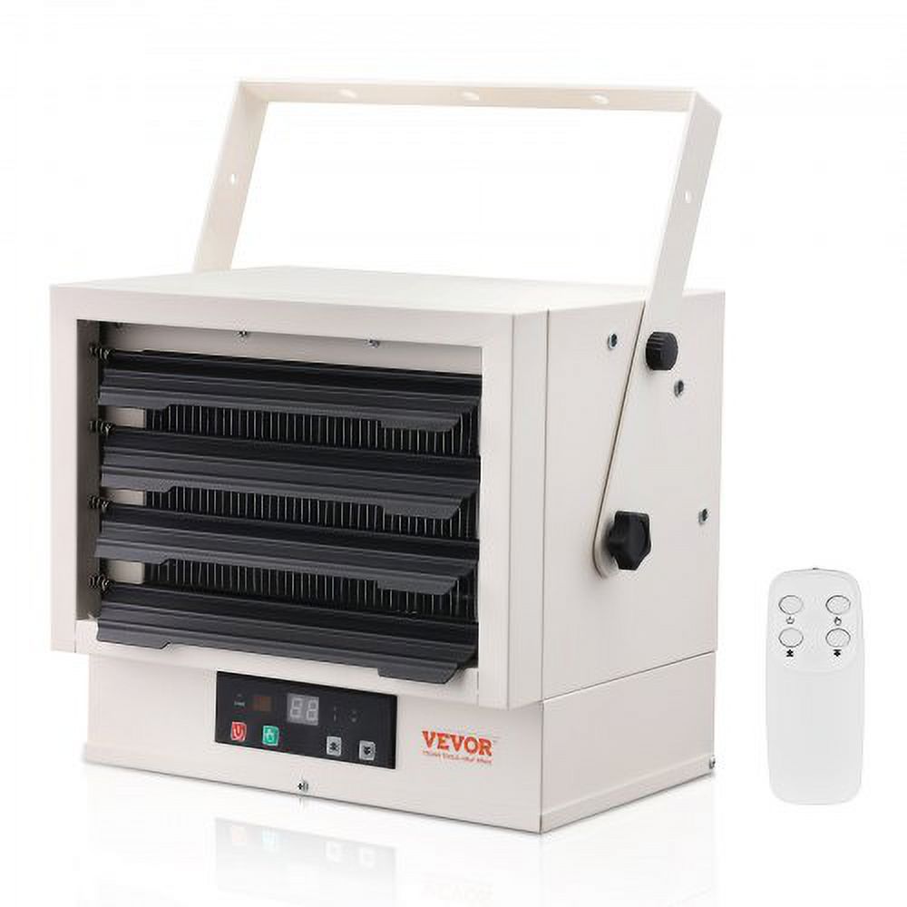 7500W Digital Fan-Forced Electric Garage Heater with Remote Control X656