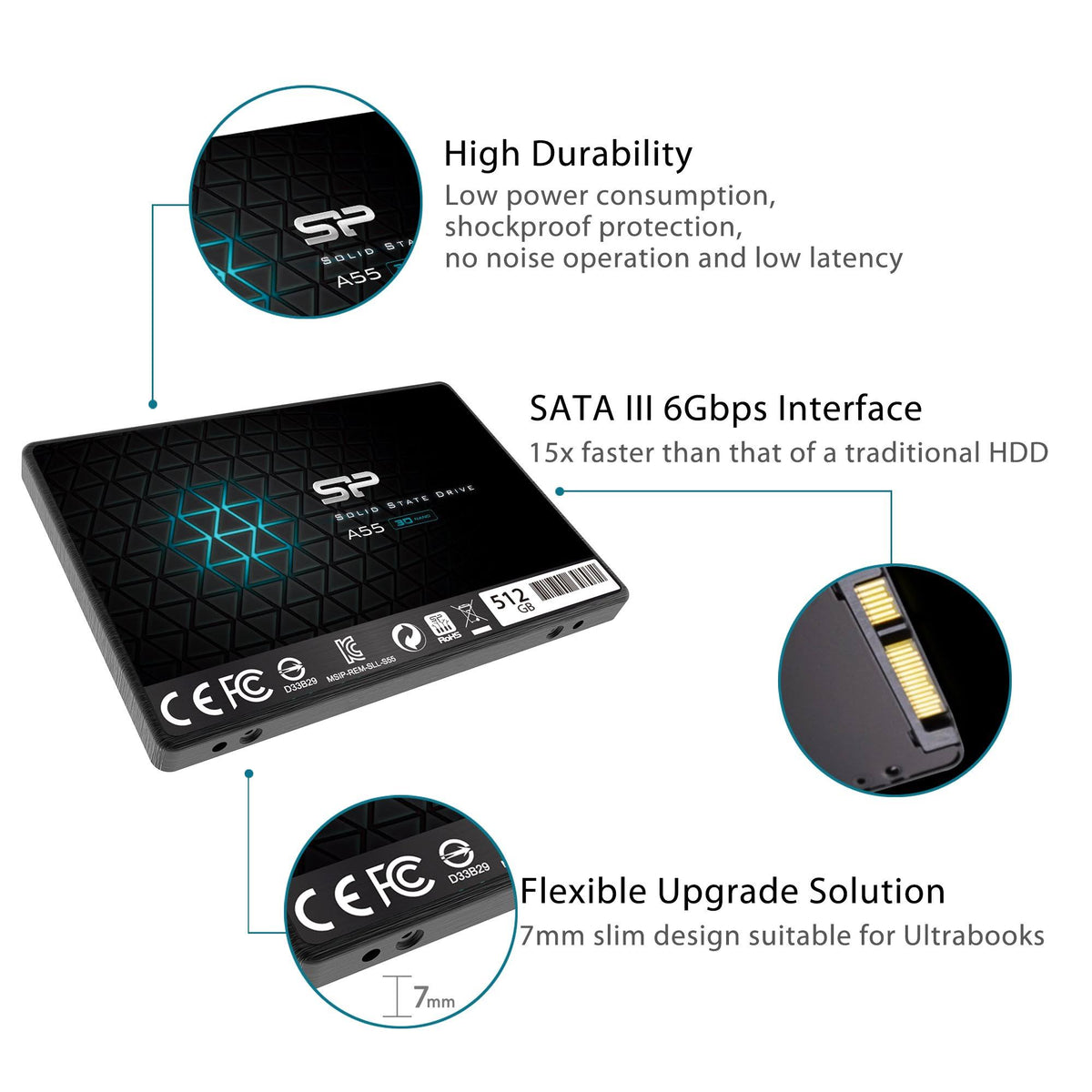 512GB Internal Solid State Drive SATA III L509