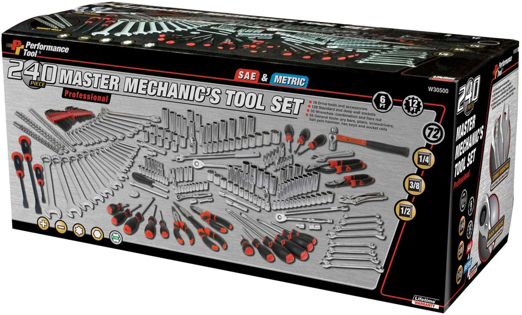 240 Piece Mechanic's Tool Set G209