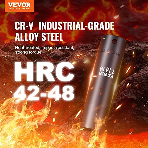 23 Piece SAE Metric Cr-V Alloy Steel Impact Socket Set with Storage Case R540