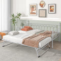 Twin Metal Daybed with Pop Up Trundle F5589