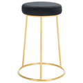 Black Round Counter Stool X1346