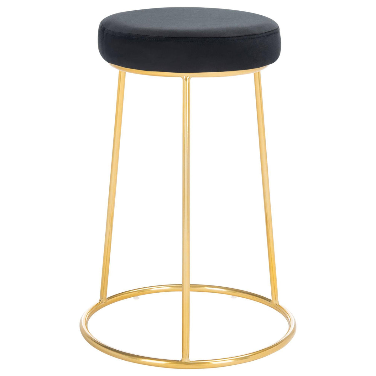 Black Round Counter Stool X1346