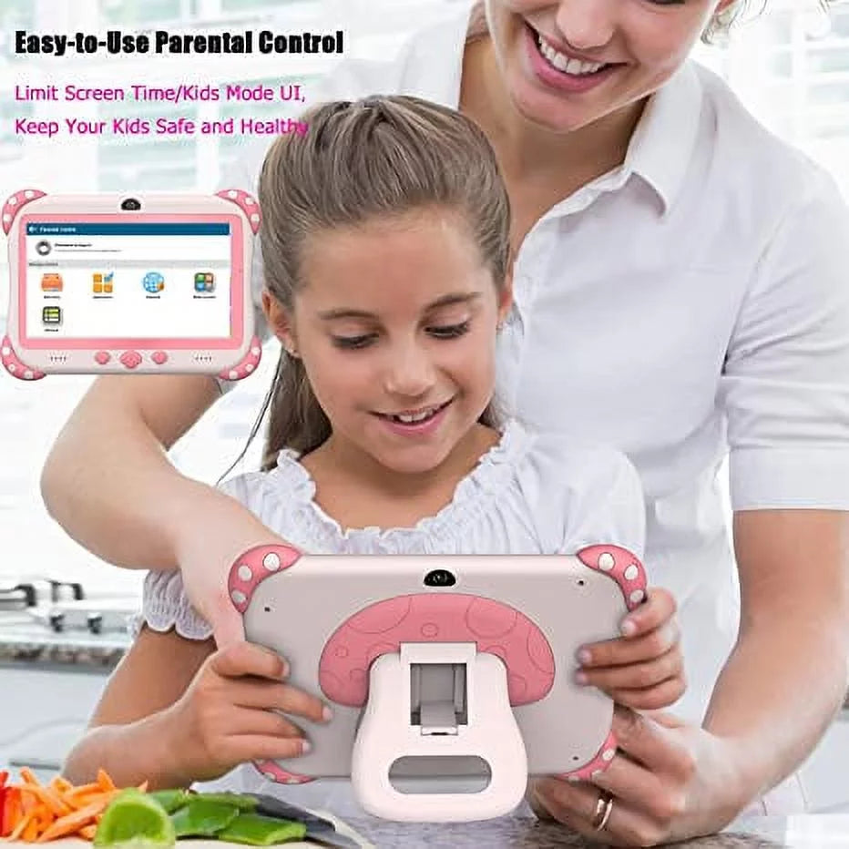 Pink 7 inch Android Kids Tablet 32G K396