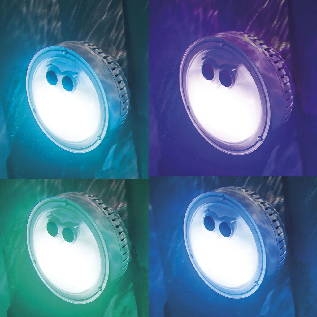Inflatable 6 Person Hot Tub with Battery LED Light T86946