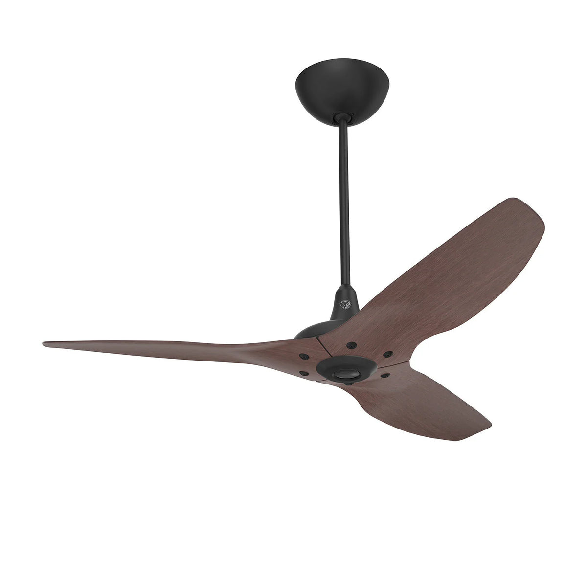 52 Ceiling Fan with Cocoa Bamboo Blades and Black Finish Q78135