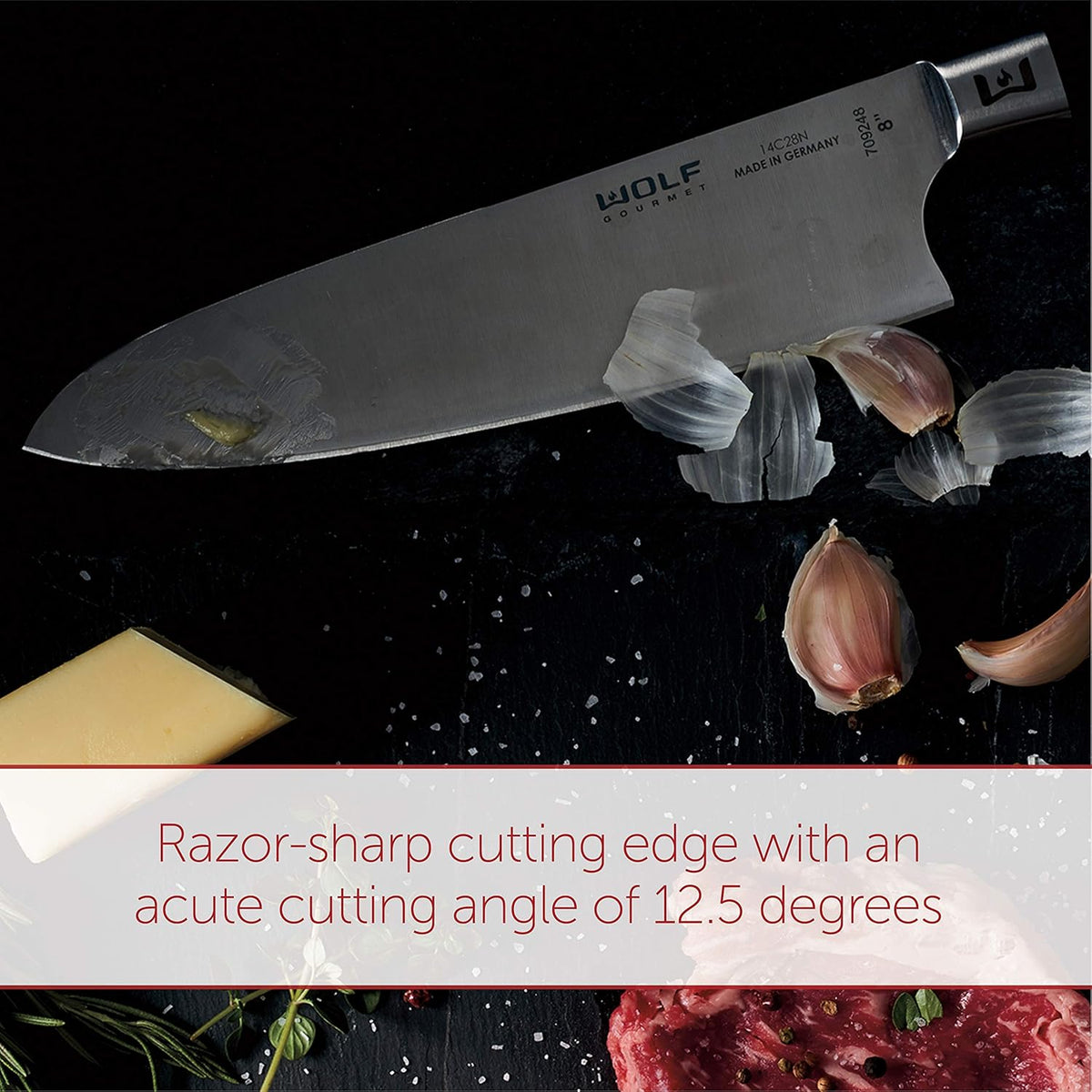 Forged High-Carbon Stainless Steel Knife Set D818