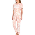 Pink Terry Top & Jogger Pants Set M4323