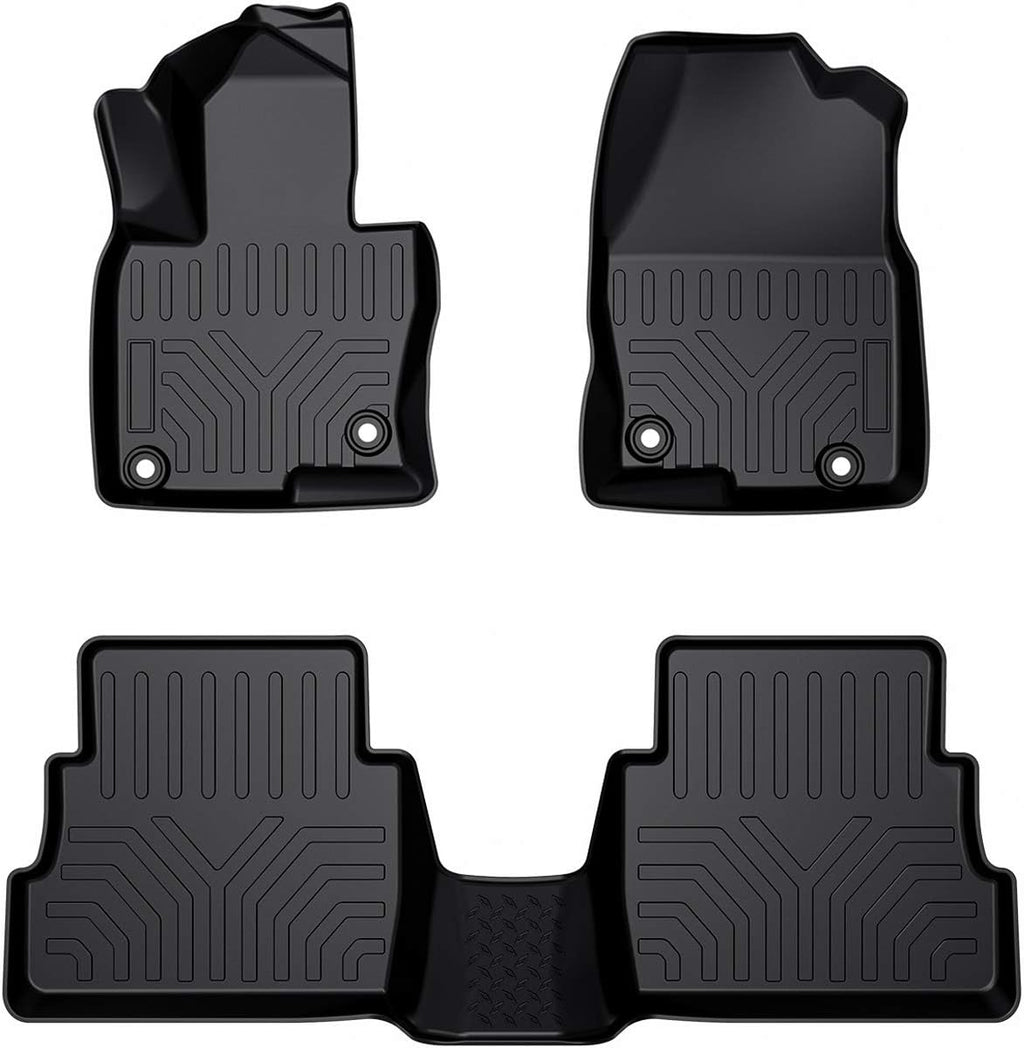 All Weather TPE Rubber Floor Mats Front & Rear Full Set L133