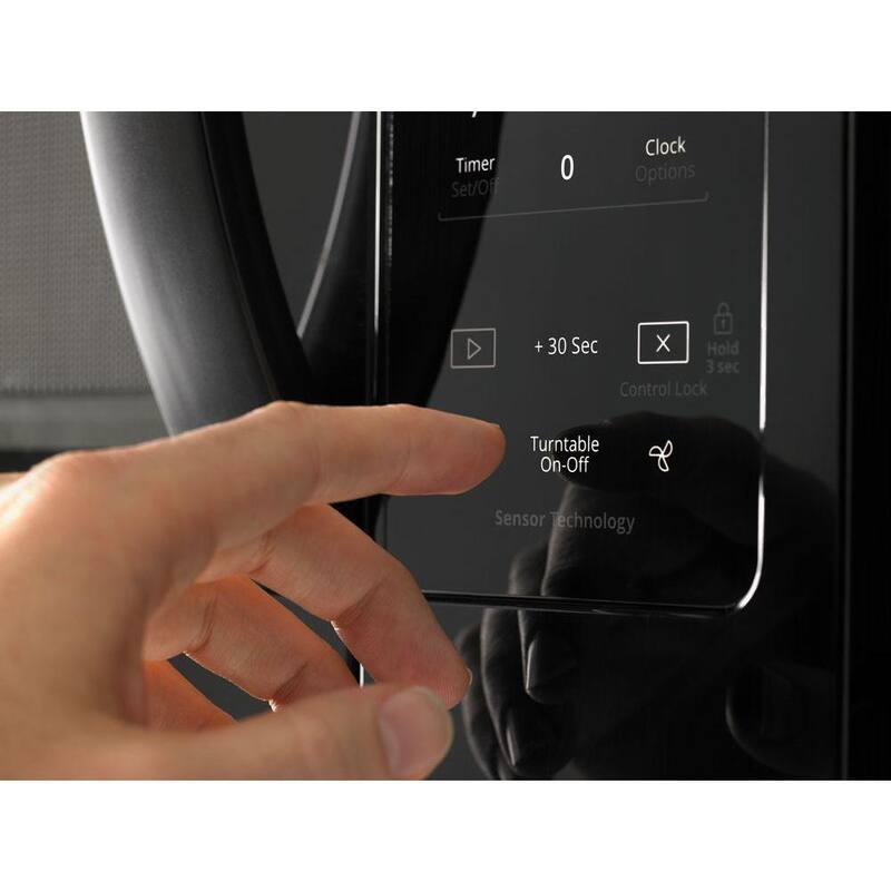 Black Over the Range Microwave with Sensor Cooking T414813