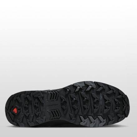 Black / Magnet / Pearl Blue Mid Wide GTX Hiking Shoes R735