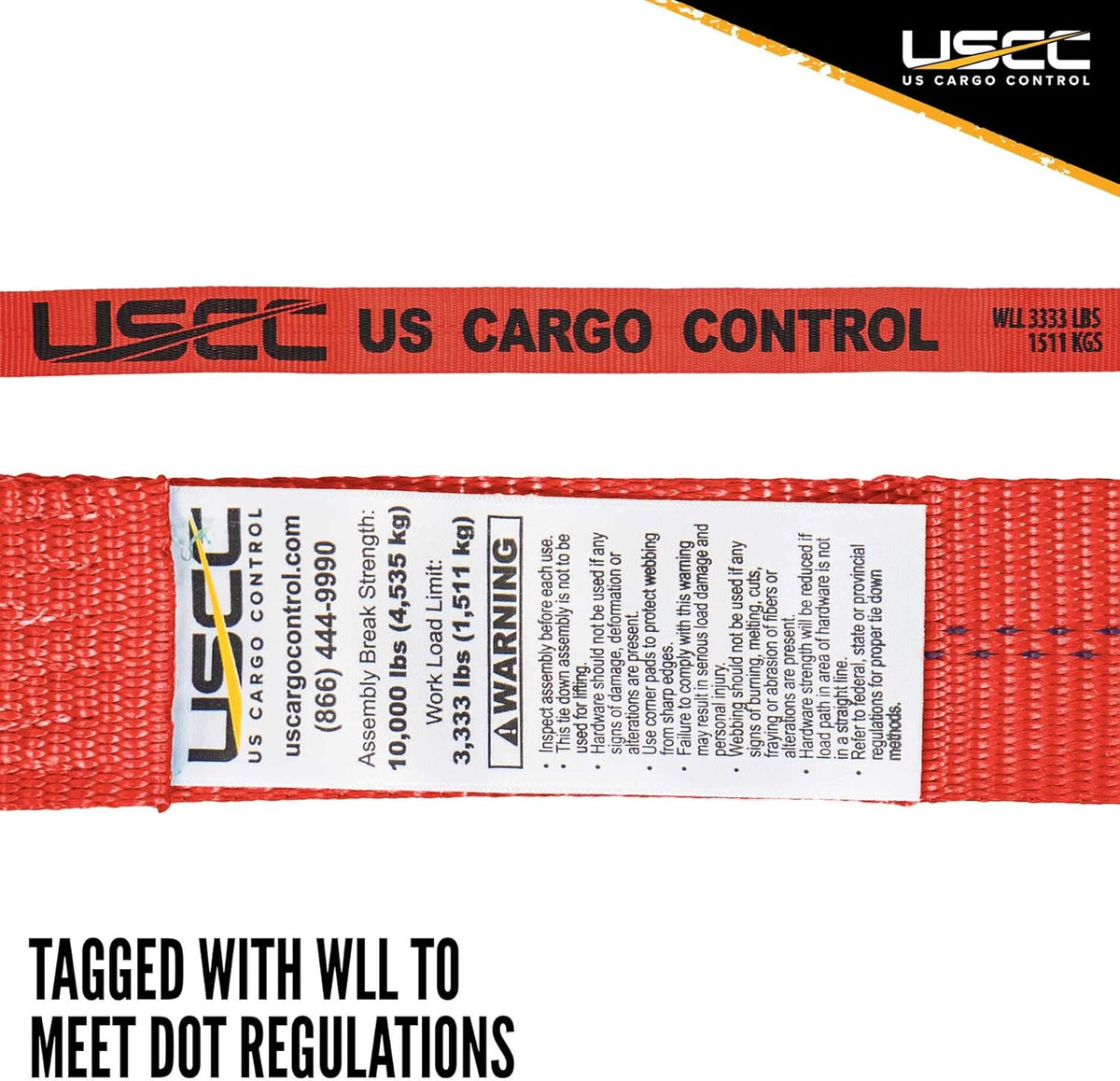 2 Inch x 27 Foot Red Ratchet Straps with Double J Hooks, 4 Pack A24937