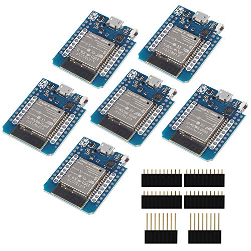 5PCS Type C D1 Mini ESP32 ESP-WROOM-32 CP2104 WLAN WiFi Bluetooth IoT Development Board T1316